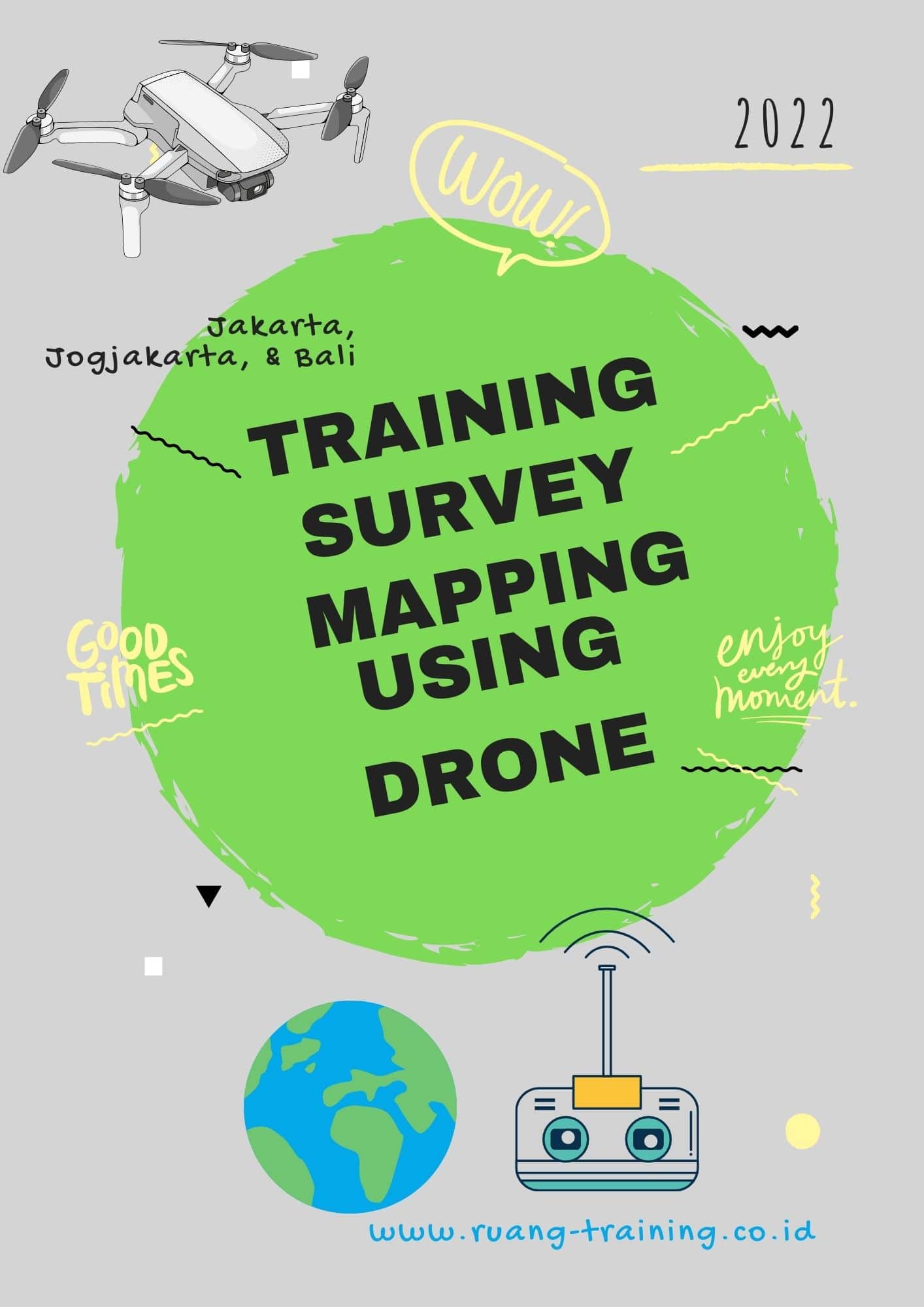 Training UAV Drone Pemetaan Ruang Training