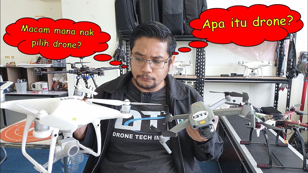 Apa itu drone? dan Bagaimana cara pemilihan drone yang betul? YouTube
