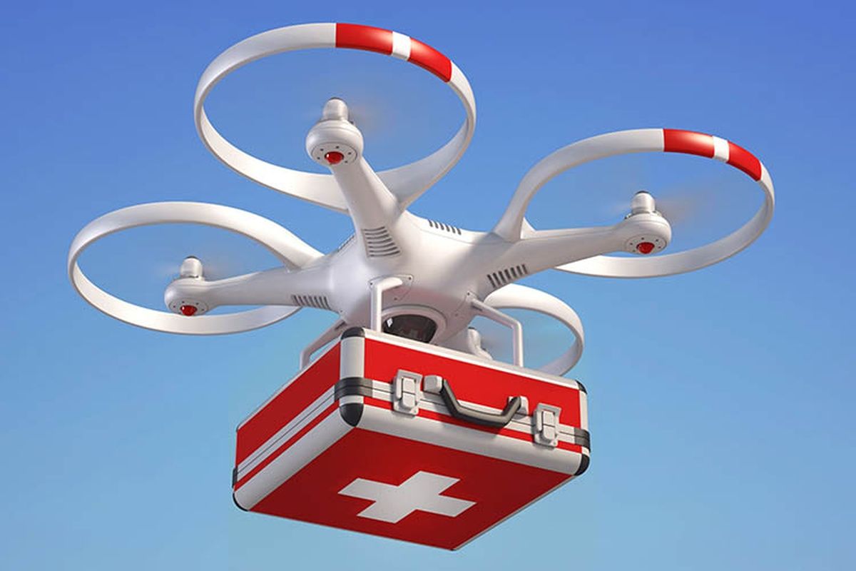 Medical Drones The Future is Now Nurse Medical equipment storage