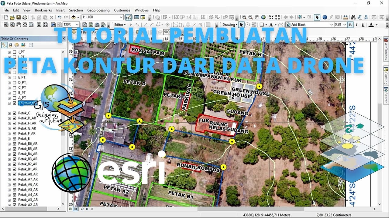 Tutorial Pembuatan Peta Kontur dari Data Drone YouTube