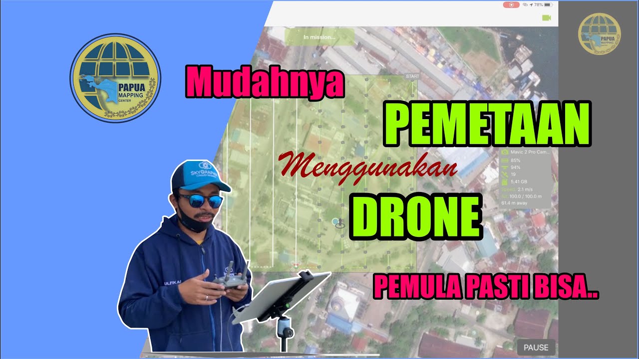 Belajar Pemetaan Menggunakan Drone Untuk Pemula Mudah dan siapa saja