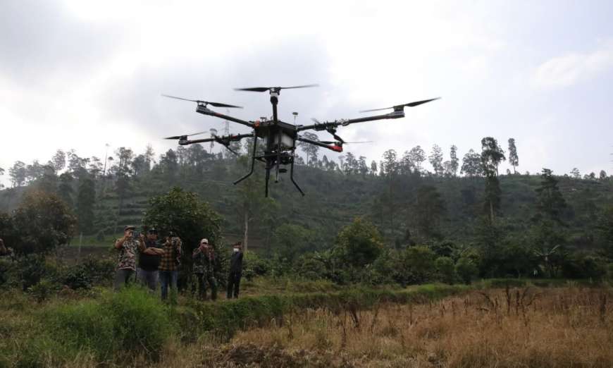 Kemenko Marves Optimalkan Teknologi Drone untuk Pelestarian Hutan