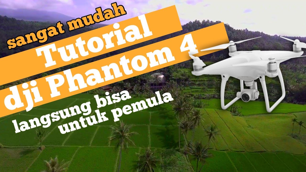 Tutorial cara mengoperasikan remot dan fitur dalam monitor drone dji